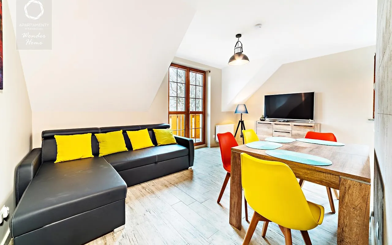 Wonder Home - Apartamenty Z Balkonami Lesny Dom II - W Cichej I Zielonej Czesci Karpacza Polsko